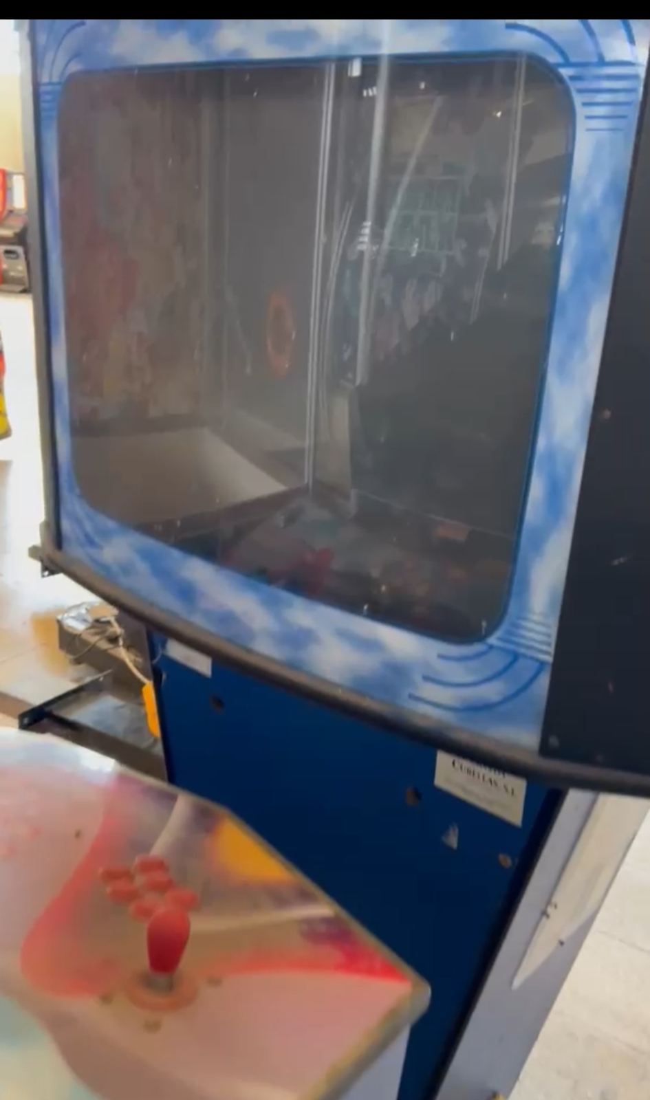 mueble máquina arcade