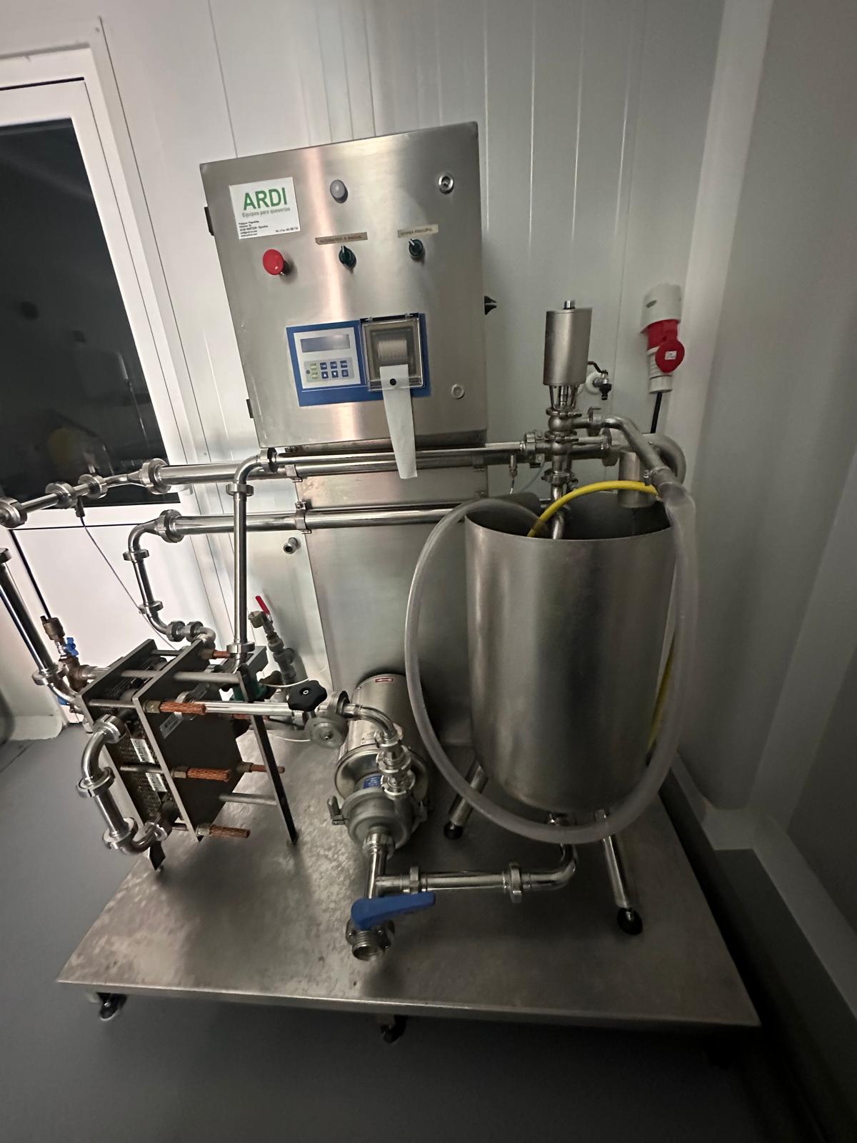 Pasteurizador para Quesos